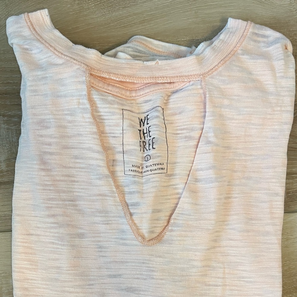 Free people cut out v top